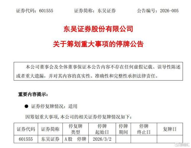 东吴证券、东海证券战略整合，有新进展