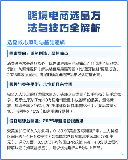 跨境电商选品工具有哪些（跨境电商选品的具体操作手段）跨境电商选品的具体操作手段