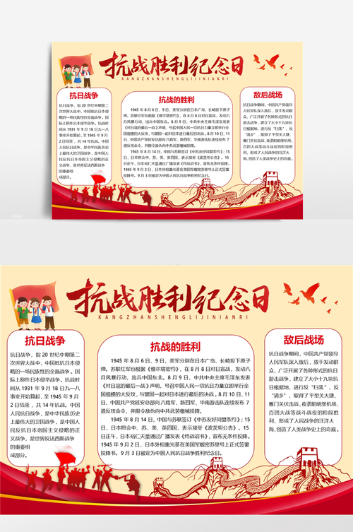 抗战胜利纪念日活动方案与总结（抗战胜利纪念日内容策划）抗战胜利纪念日内容策划