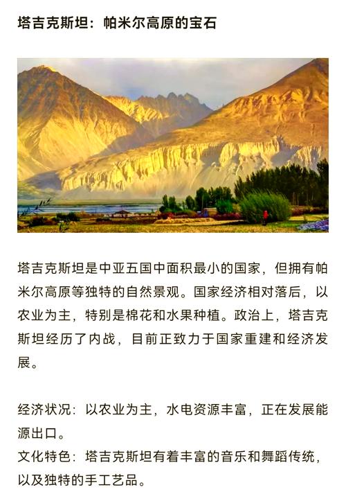 中亚地区有哪些国家?（中亚地区的国家）中亚地区的国家