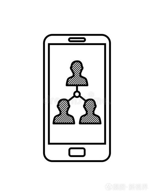 社交媒体简笔画（社交媒体图画）社交媒体图画